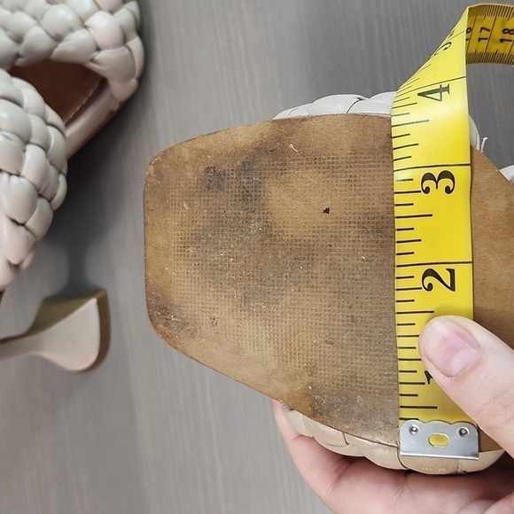 L'INTERVALLE Cream Braided Sandals - Picture 13 of 14